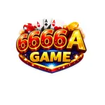 6666A Game logo featuring bold golden and red casino-style design with gaming elements for Android app branding.